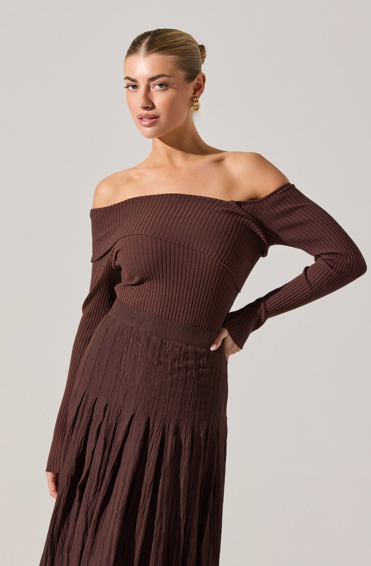 Daniella Off Shoulder Sweater
