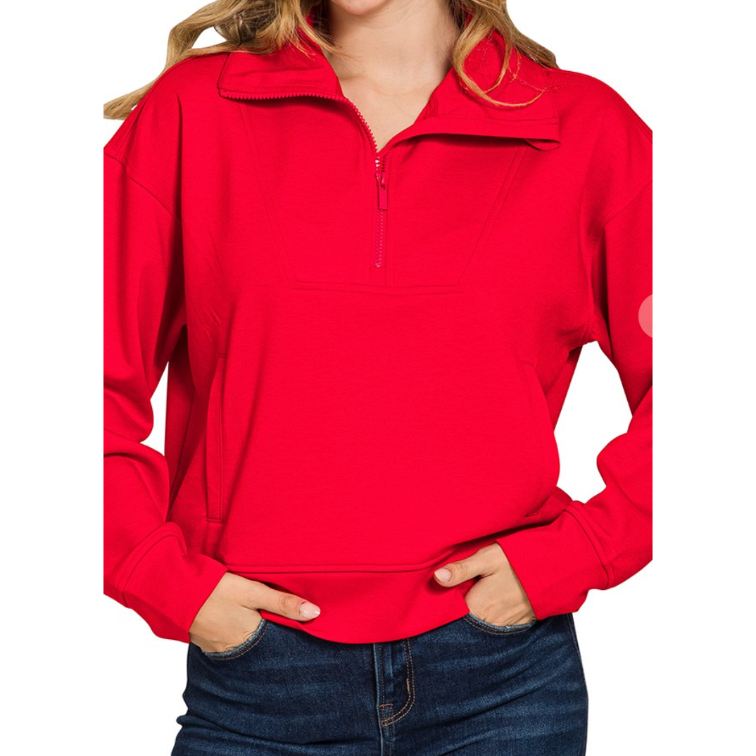 Scuba Half Zip Pullover